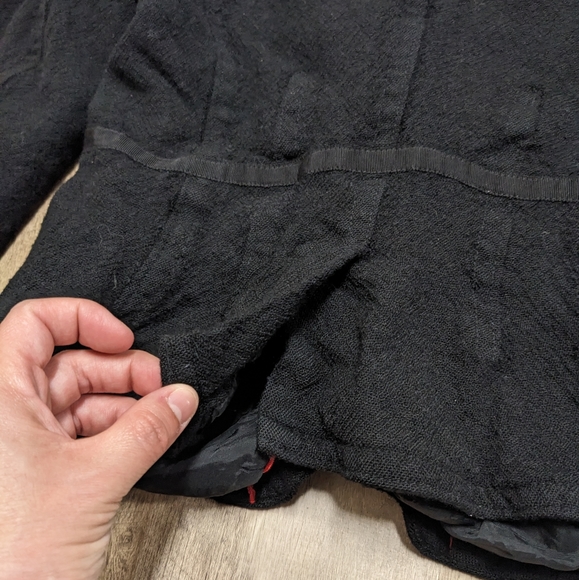 Marc Jacobs Black Wool Blend Blazer Jacket - Picture 4 of 10